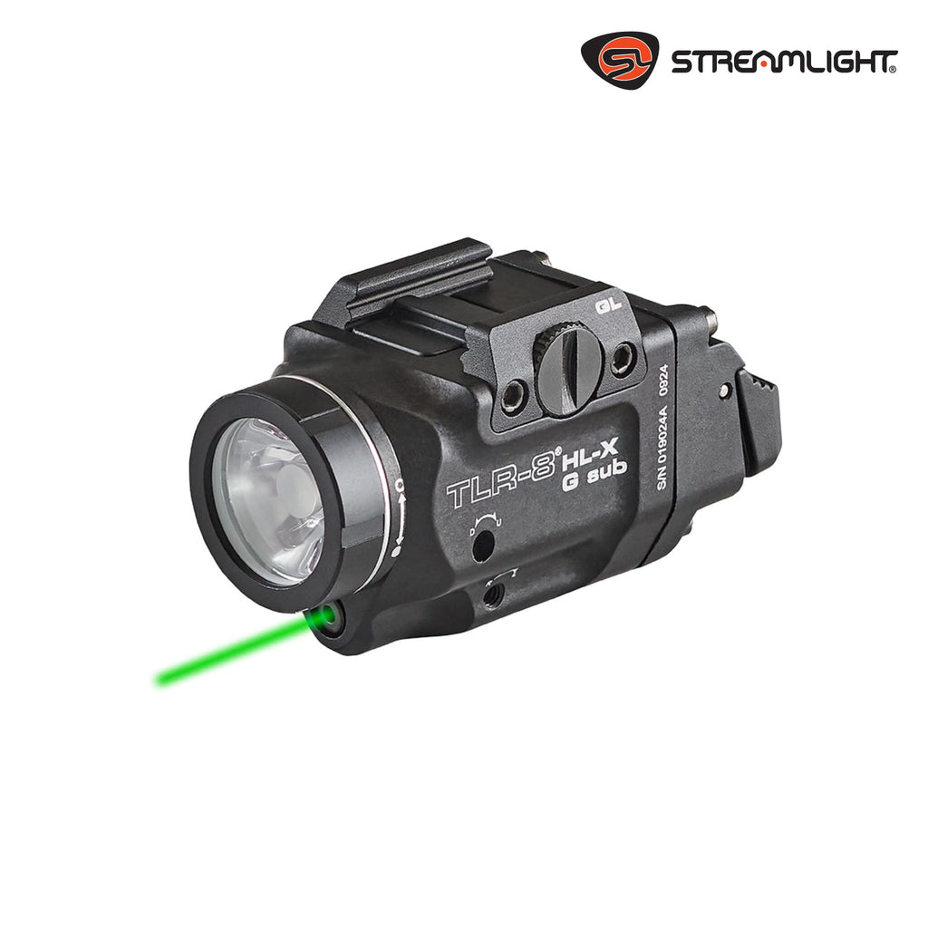 Streamlight TLR-8 HL-X Sub Ultra-Compact Weapon Light with Laser Weapon Light Streamlight 