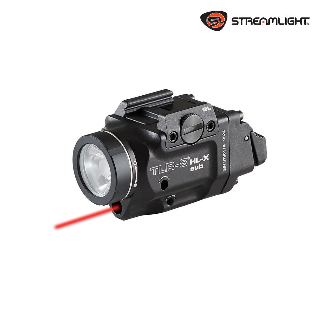 Streamlight TLR-8 HL-X Sub Ultra-Compact Weapon Light with Laser Weapon Light Streamlight 