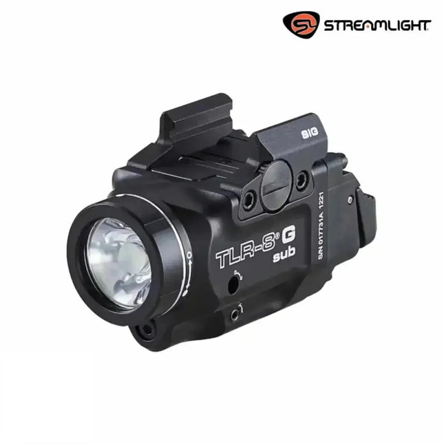 Streamlight TLR-8 Sub Weapon Light with Green Laser fits Sig Sauer P365 & P365 XL - 69437 Weapon Light Streamlight 