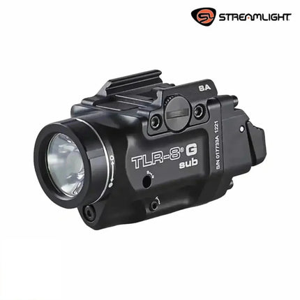 Streamlight TLR-8 Sub Weapon Light with Green Laser Springfield Hellcat - 69439 Weapon Light Streamlight 