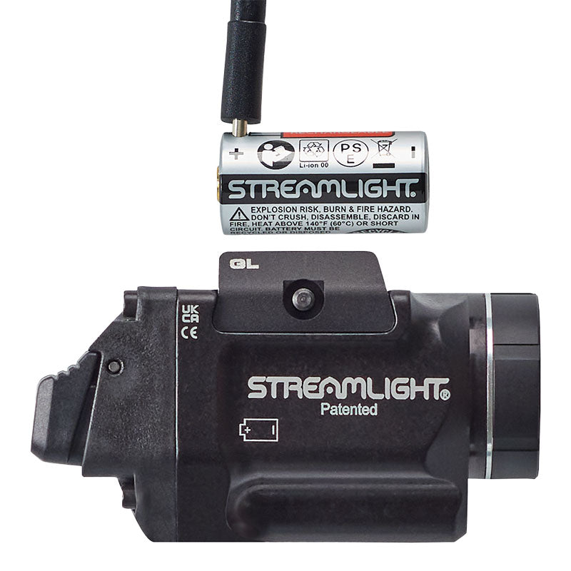 Streamlight TLR-8 X G Sub weapon light for 1913 short rails with its green aiming laser