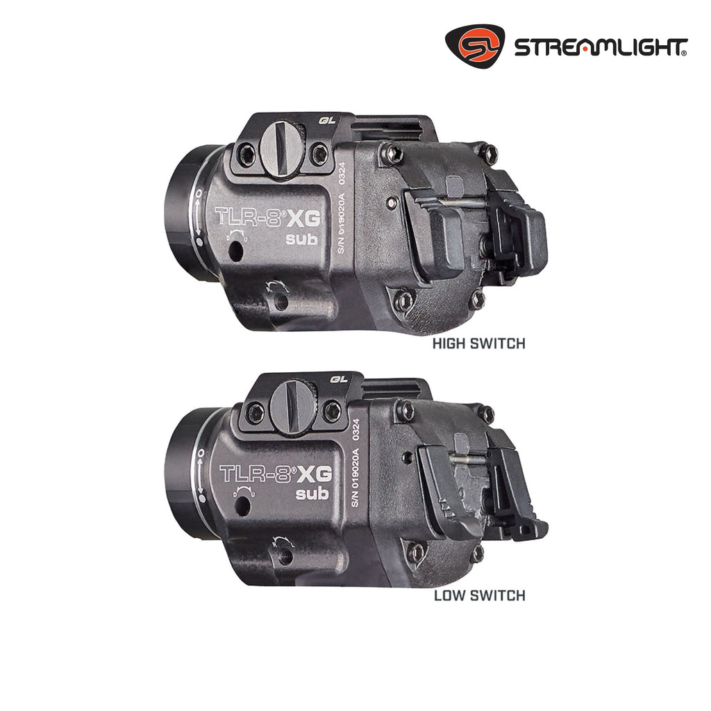 Streamlight TLR-8 X Sub Ultra-Compact Weapon Light with Laser Weapon Light Streamlight 