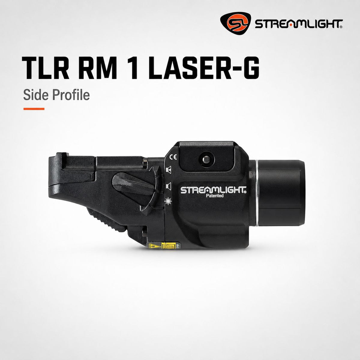 Streamlight TLR RM 1 Laser-G weapon light system including a remote pressure switch
