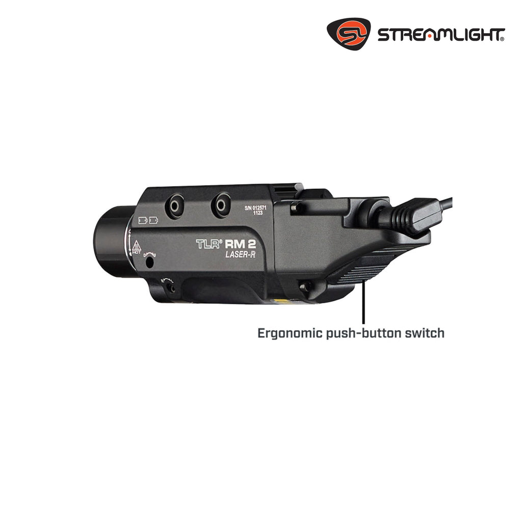Streamlight TLR RM 2 Laser 1000 Lumen Rail-Mounted Tactical Weapon Light with Red Laser – Picatinny | 69447 WeaponLight Streamlight 