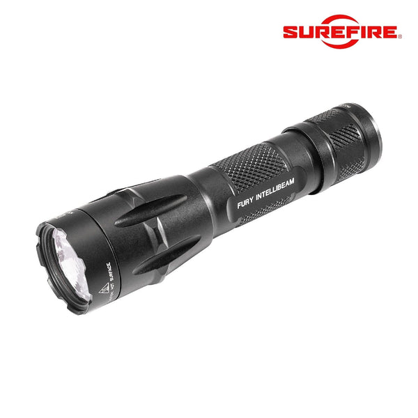SureFire Fury IntelliBeam Dual Fuel tactical flashlight adjusting automatically between 15 and 1500 lumens