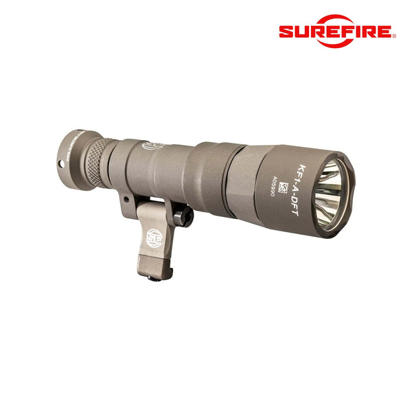 SureFire M340DFT Mini Scout Light Pro Turbo weapon light in tan with high candela turbo throw