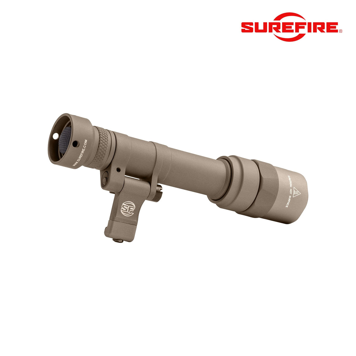 SureFire M640T Turbo Scout Light Pro weapon light in matte black hard anodised aluminium