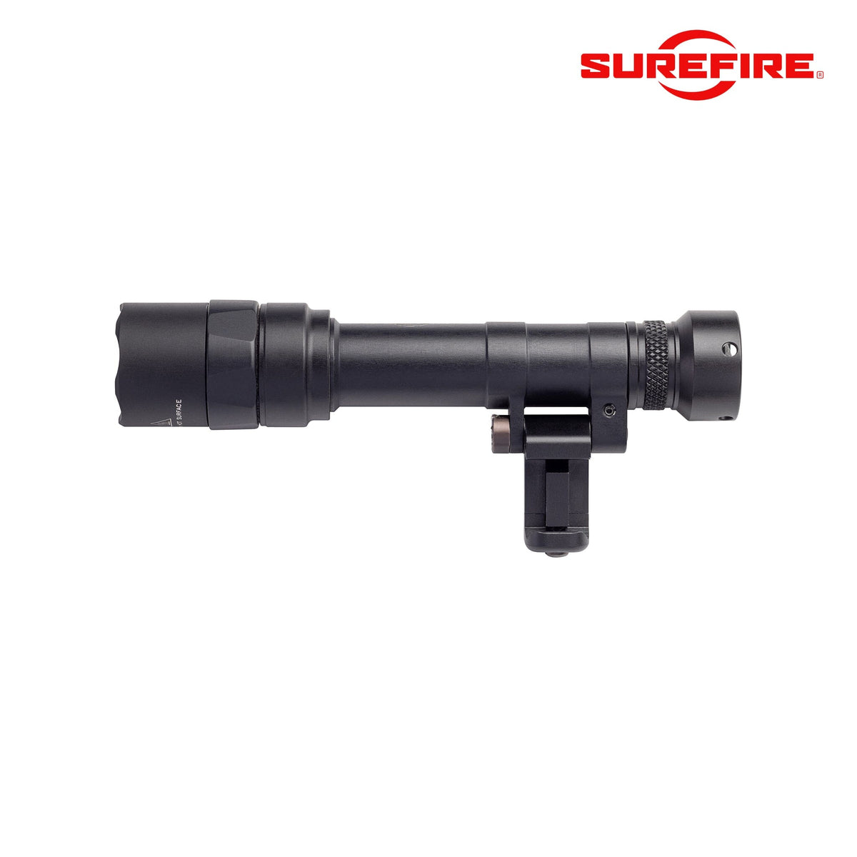 SureFire M640T Turbo Scout Light Pro weapon light supplied with a low-profile Picatinny rail mount