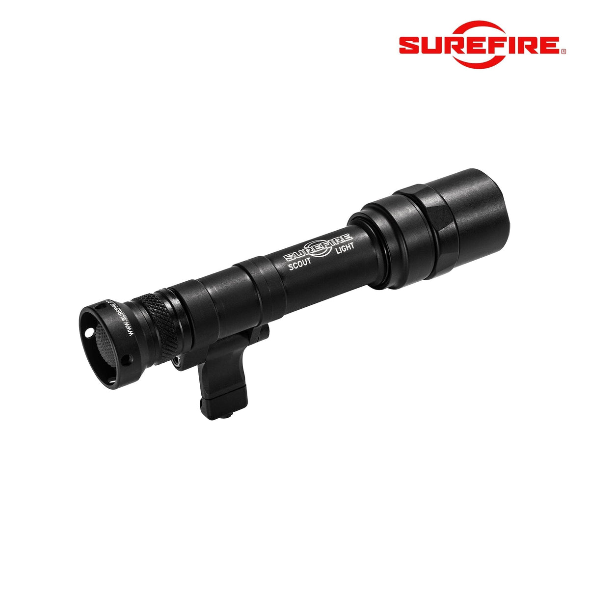 SureFire M640U Scout Light Pro weapon light with a click-type tailcap for momentary and constant-on use