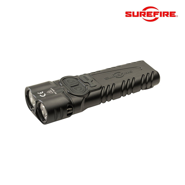 SureFire Stiletto Pro II tactical flashlight producing 1500 lumens on its highest setting
