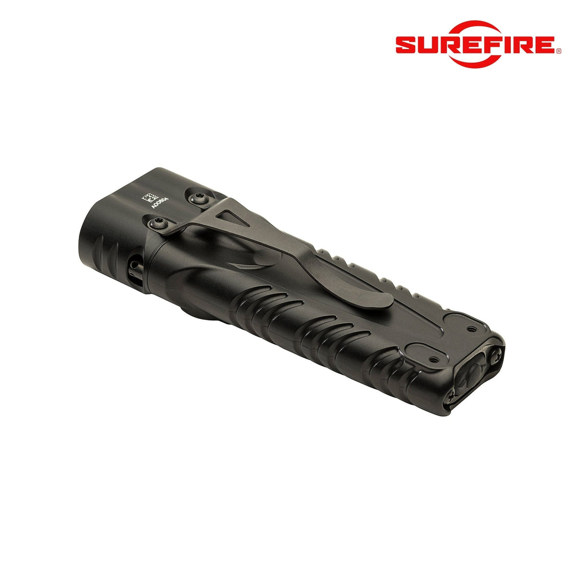 SureFire Stiletto Pro II tactical flashlight with a MaxVision beam giving broad peripheral light