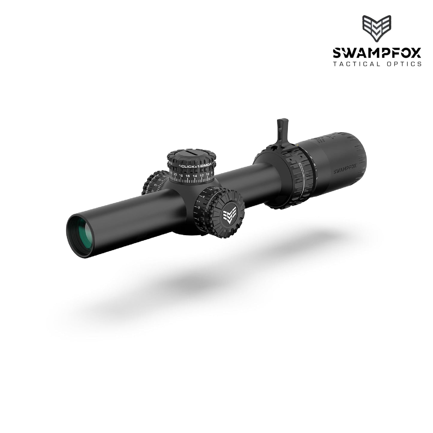 Swampfox Optics Arrowhead 1-10x24 Rifle Scope - Green Guerrilla Dot BDC - ARH11024-GB LPVO Rifle Scope Swampfox Optics 