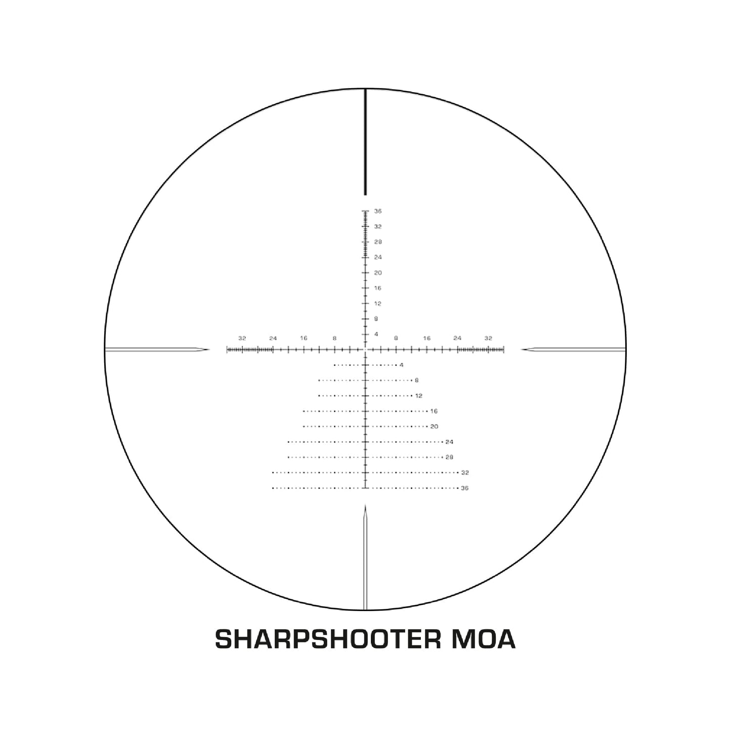 Swampfox Optics Patriot 6-24x50 Rifle Scope - Sharpshooter Grid MOA - PAT62450-M Rifle Scope Swampfox Optics 