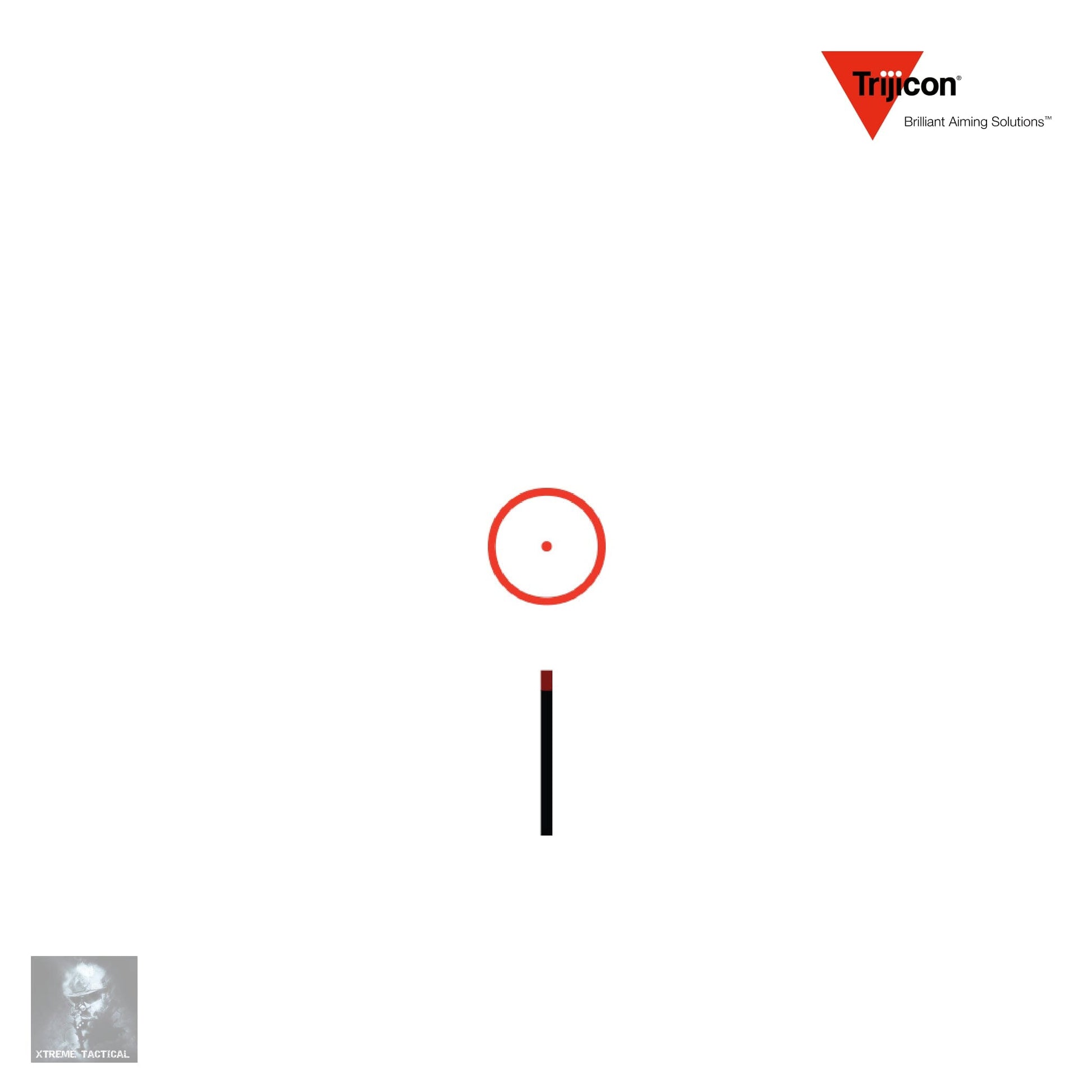 Trijicon 1.5x16S Compact ACOG Scope Red Ring & 2 MOA Center Dot Reticle - TA44-C-400330 ACOG Rifle Scope Trijicon 