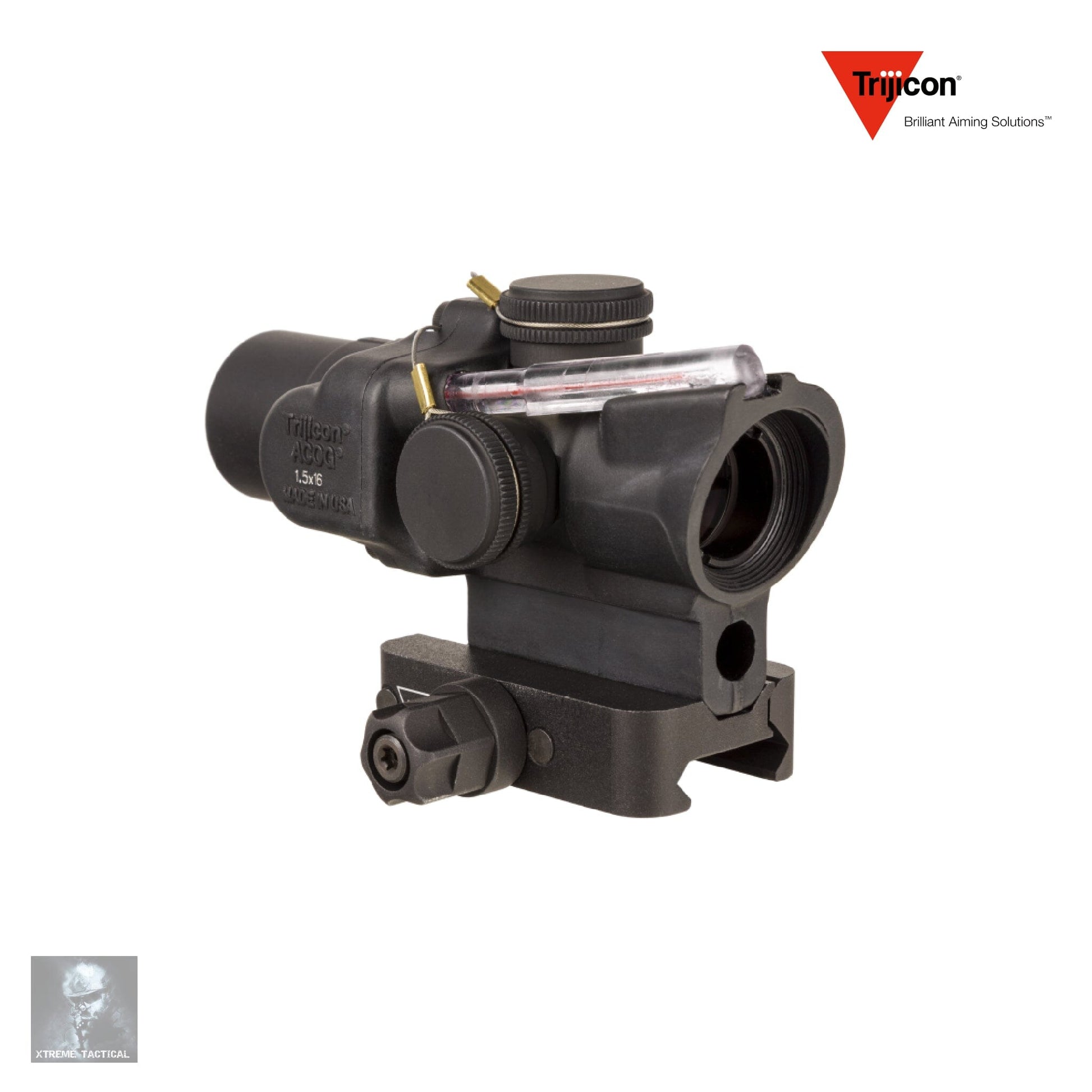 Trijicon 1.5x16S Compact ACOG Scope Red Ring & 2 MOA Center Dot Reticle - TA44-C-400330 ACOG Rifle Scope Trijicon 