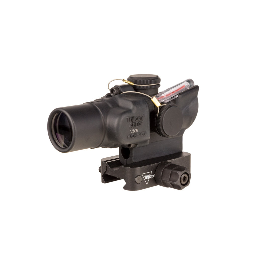 Trijicon 1.5x16S Compact ACOG Riflescope Red RTR .223 Reticle Rifle Scope Trijicon 