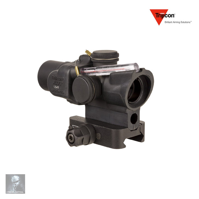 Trijicon 1.5x16S Compact ACOG Scope Red Ring & 2 MOA Center Dot Reticle Rifle Scope Trijicon 