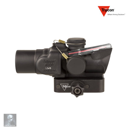 Trijicon 1.5x16S Compact ACOG Scope Red Ring & 2 MOA Center Dot Reticle Rifle Scope Trijicon 