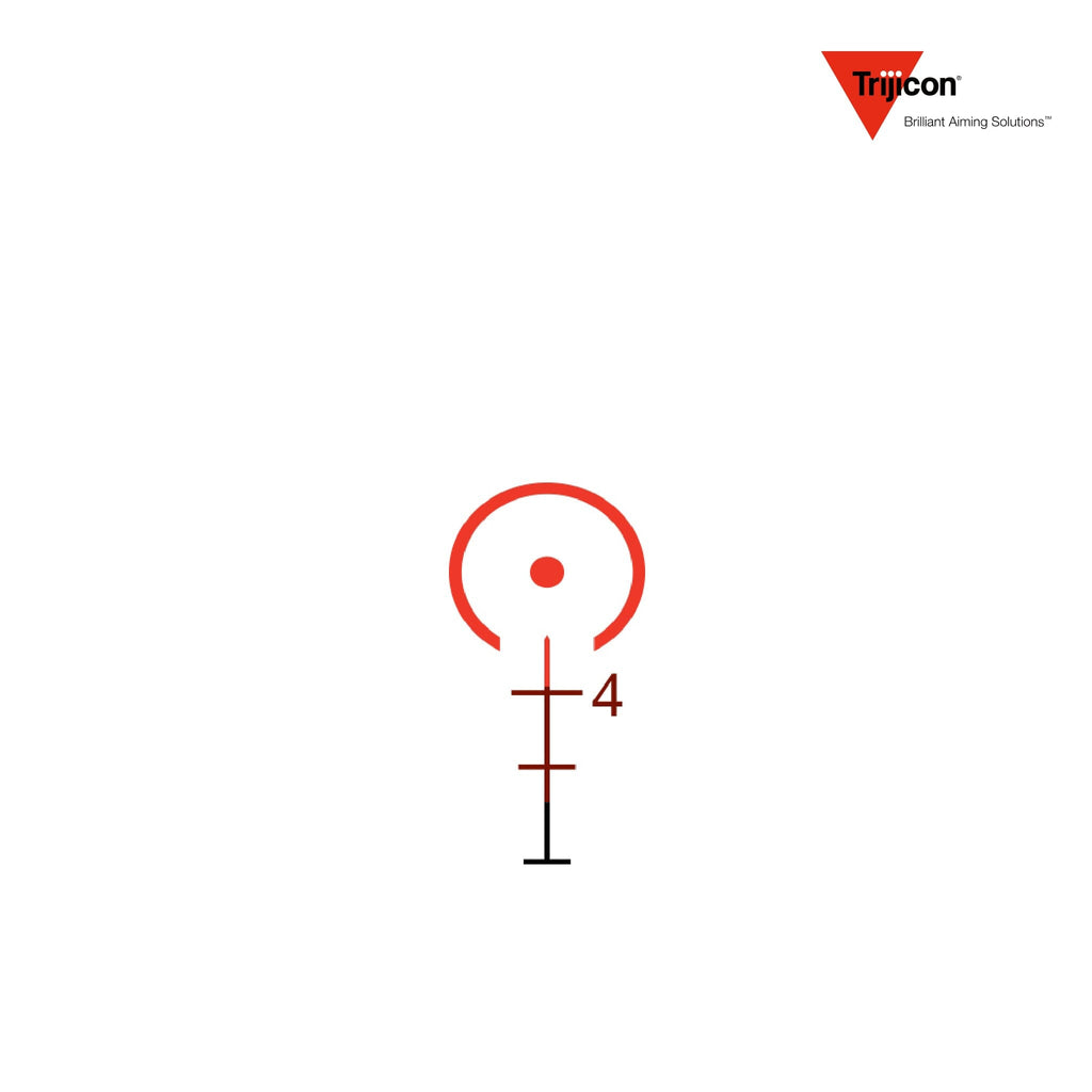 Trijicon 3x30 Compact ACOG Riflescope ACOG Rifle Scope Trijicon Red Horseshoe & Dot 5.56x45mm/62gr. 