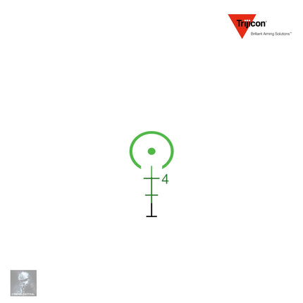 Trijicon 3x30 Compact ACOG Scope Green Horseshoe/Dot 5.56x45mm/62gr. Reticle - TA33-C-400373 ACOG Rifle Scope Trijicon 