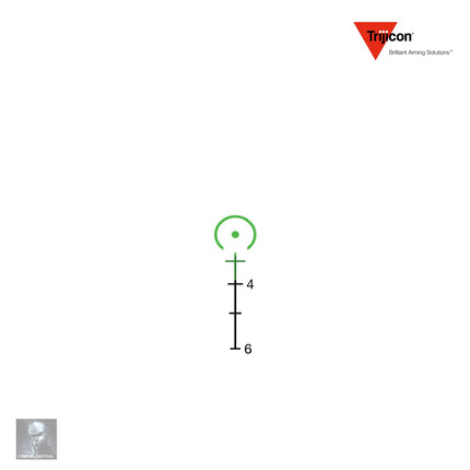 Trijicon 3x30 Compact ACOG Scope Green Horseshoe/Dot 7.62x39/123gr. Reticle Rifle Scope Trijicon 