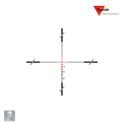 Trijicon 3x30 Compact ACOG Scope Red Crosshair .308/168gr. Reticle Rifle Scope Trijicon 