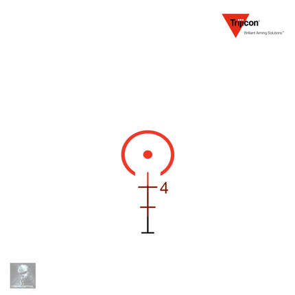 Trijicon 3x30 Compact ACOG Scope Red Horseshoe/Dot 5.56x45mm/62gr. Reticle Rifle Scope Trijicon 