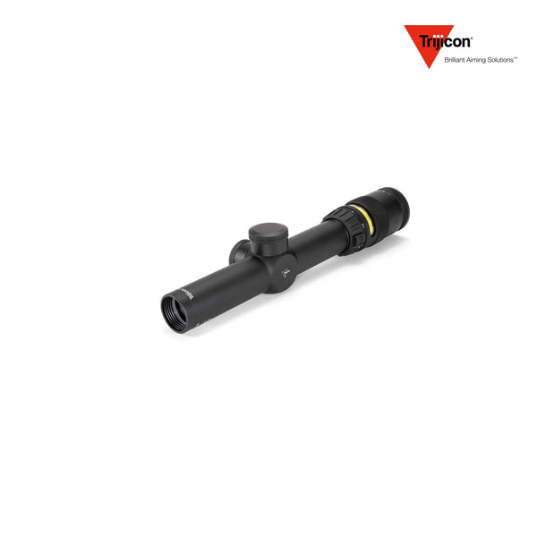 Trijicon AccuPoint 1-4x24 LPVO rifle scope with 1-4x magnification and a 24mm objective lens