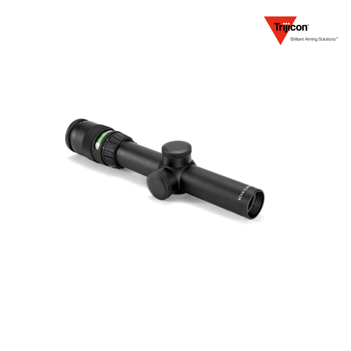 Trijicon AccuPoint 1-4x24 LPVO rifle scope with a 30mm main tube