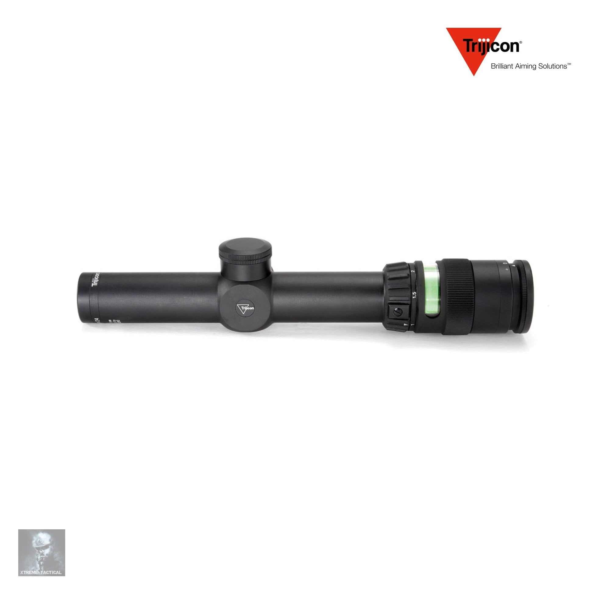 Trijicon AccuPoint 1-4x24 Rifle Scope Green Triangle Post Reticle - Xtreme Tactical