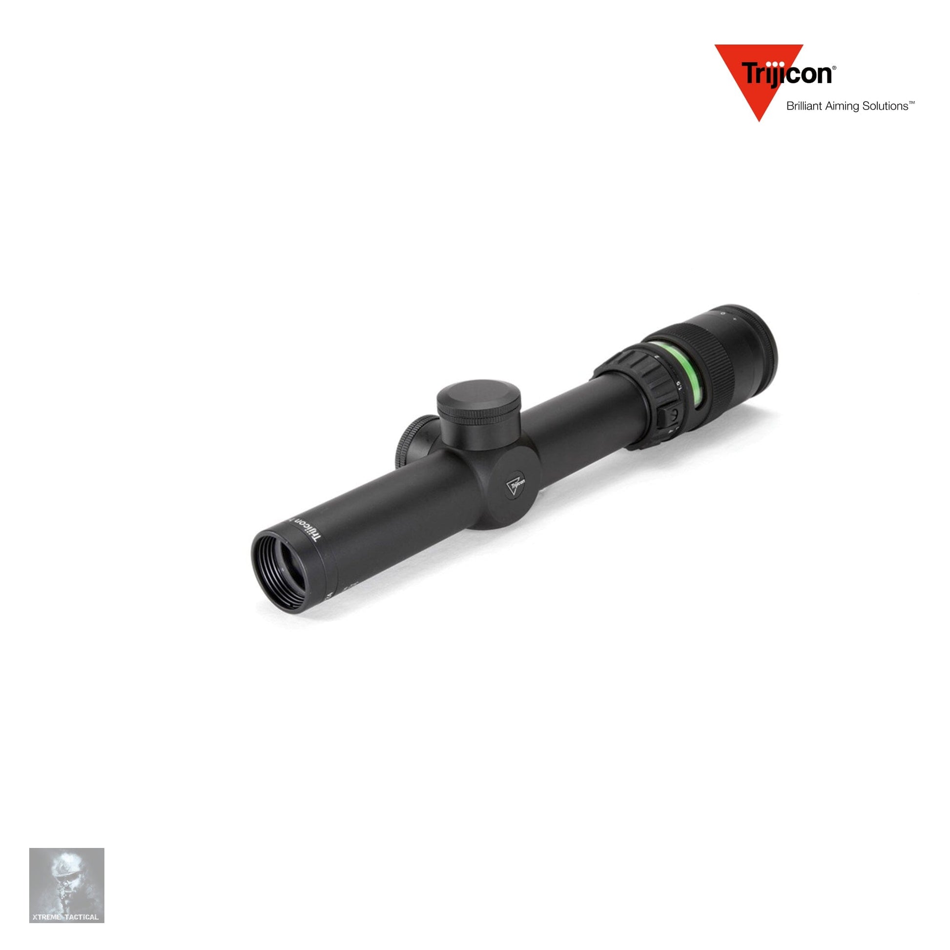 Trijicon AccuPoint 1-4x24 Rifle Scope Green Triangle Post Reticle - Xtreme Tactical