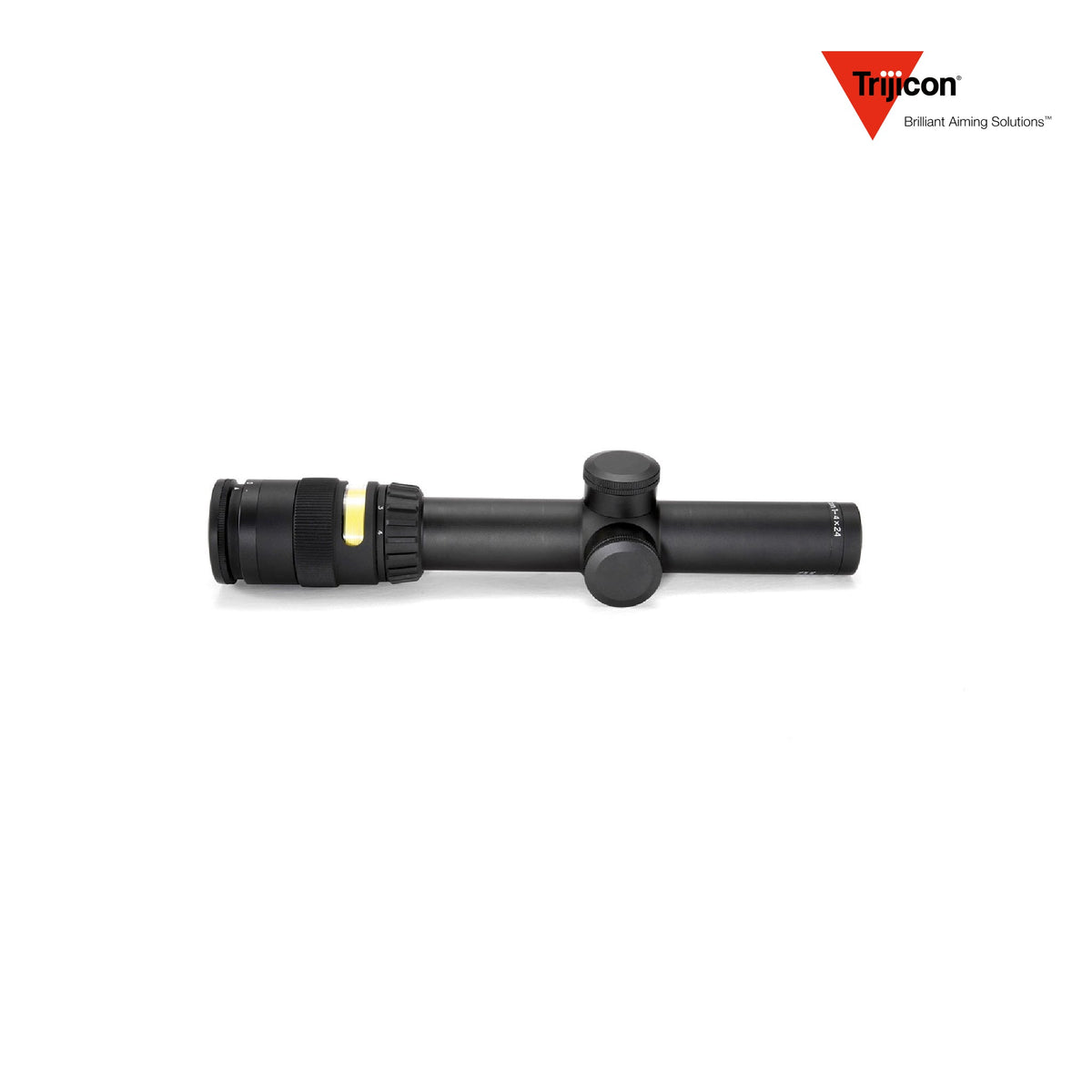 Trijicon AccuPoint 1-4x24 LPVO rifle scope with a 30mm main tube