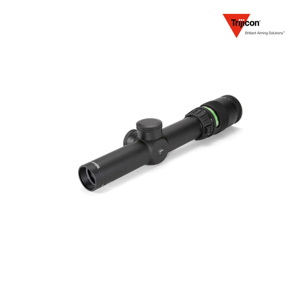 Trijicon AccuPoint 1-4x24 LPVO rifle scope with 1-4x magnification and a 24mm objective lens