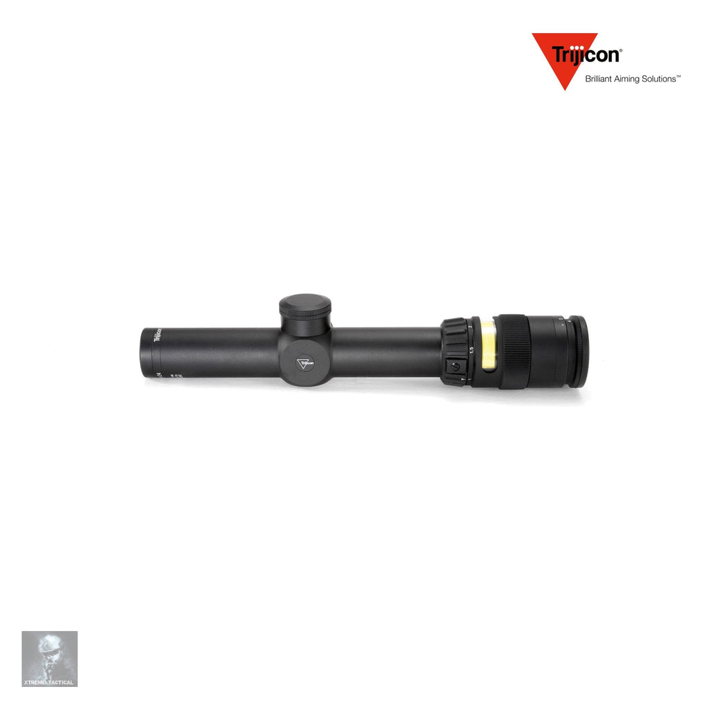 Trijicon AccuPoint 1-4x24 Riflescope Amber Triangle Post Reticle Rifle Scope Trijicon 