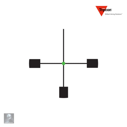 Trijicon AccuPoint 1-4x24 Rifle Scope German #4 Crosshair w/ Green Dot Reticle Rifle Scope Trijicon 