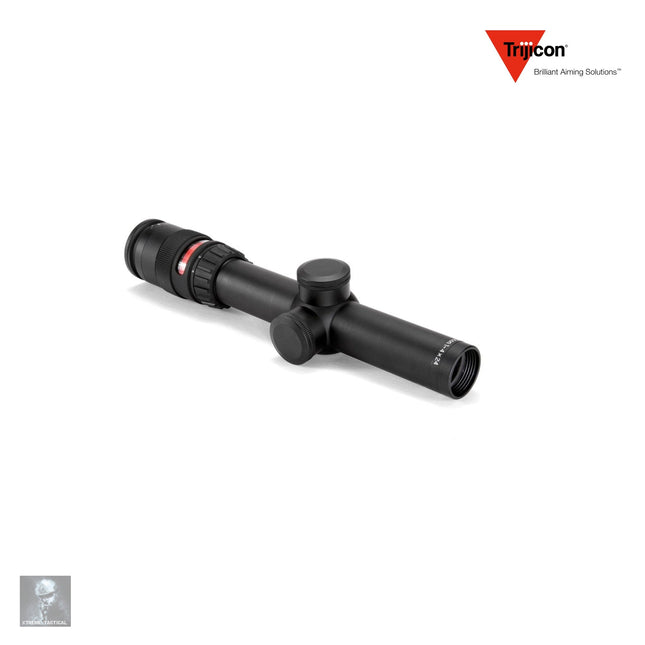 Trijicon AccuPoint 1-4x24 Rifle Scope Red Triangle Post Reticle TR24R Rifle Scope Trijicon 