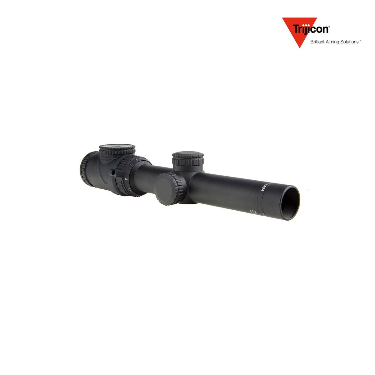 Trijicon AccuPoint 1-6x24 LPVO rifle scope with a 30mm main tube