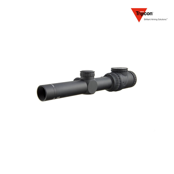 Trijicon AccuPoint 1-6x24 LPVO rifle scope with 1-6x magnification and a 24mm objective lens