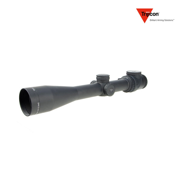 Trijicon AccuPoint 2.5-12.5x42 rifle scope with 2.5-12.5x magnification and a 42mm objective lens