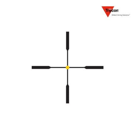 Trijicon AccuPoint 2.5-10x56 Rifle Scope Duplex Crosshair with Amber Dot Reticle TR22-1 Rifle Scope Trijicon 