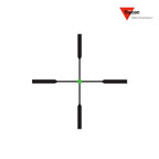 Trijicon AccuPoint 2.5-10×56 Riflescope Duplex Crosshair with Green Dot Reticle Rifle Scope Trijicon 