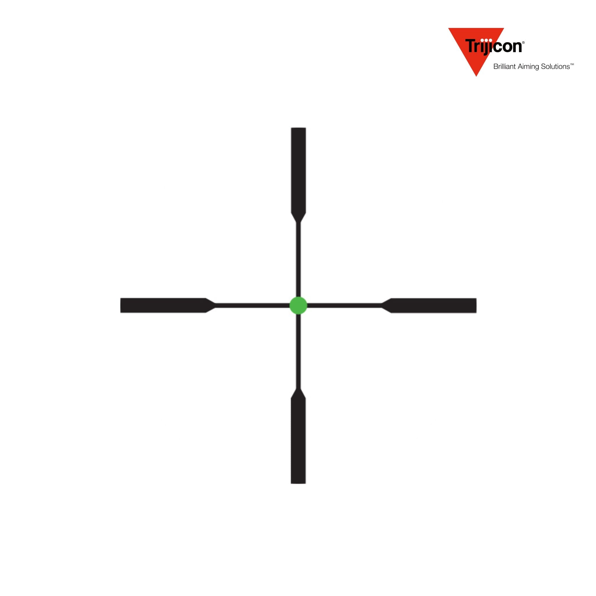 Trijicon AccuPoint 2.5-10×56 Riflescope Duplex Crosshair with Green Dot Reticle Rifle Scope Trijicon 