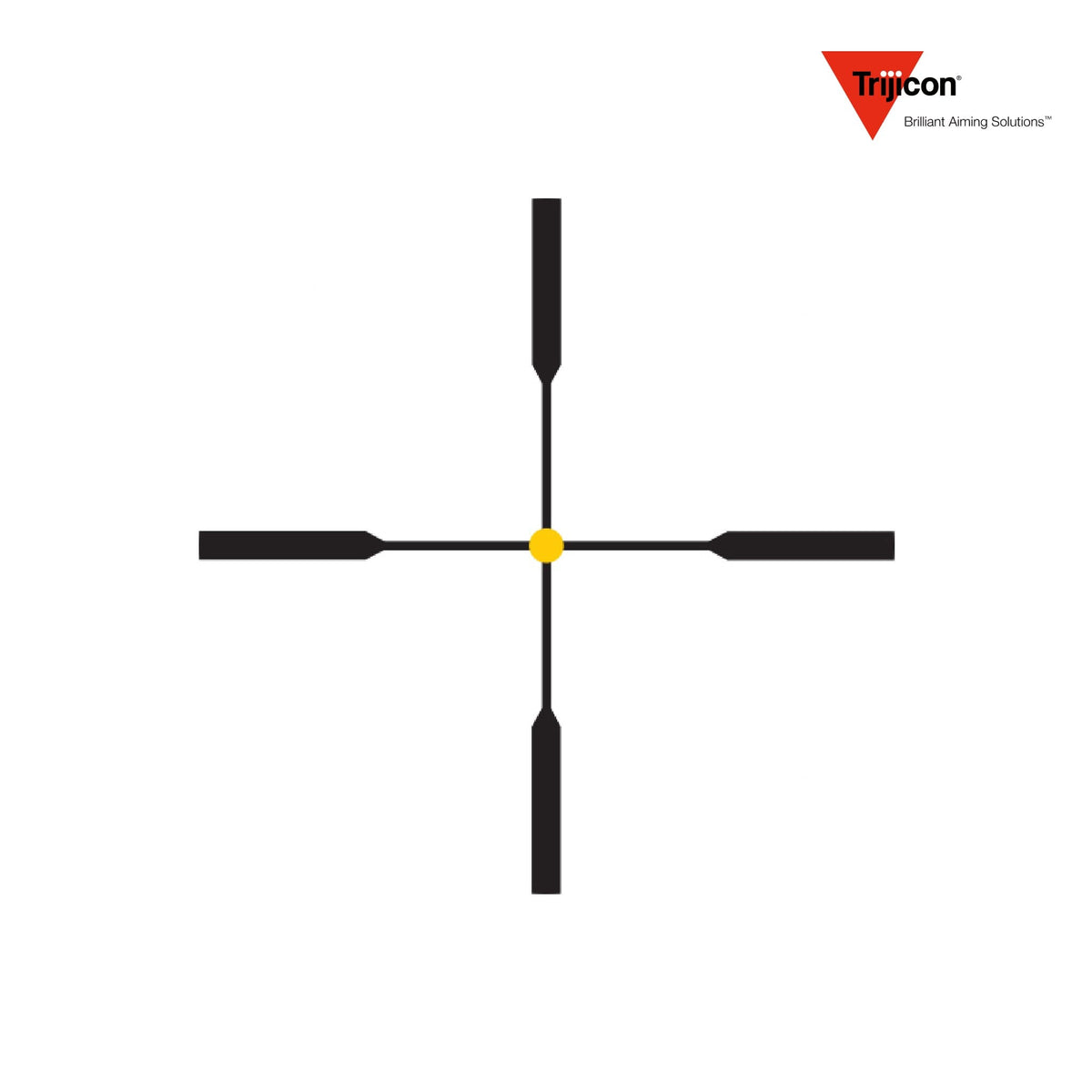 Trijicon AccuPoint 2.5-10x56 Riflescope Rifle Scope Trijicon Duplex Crosshair with Amber Dot 