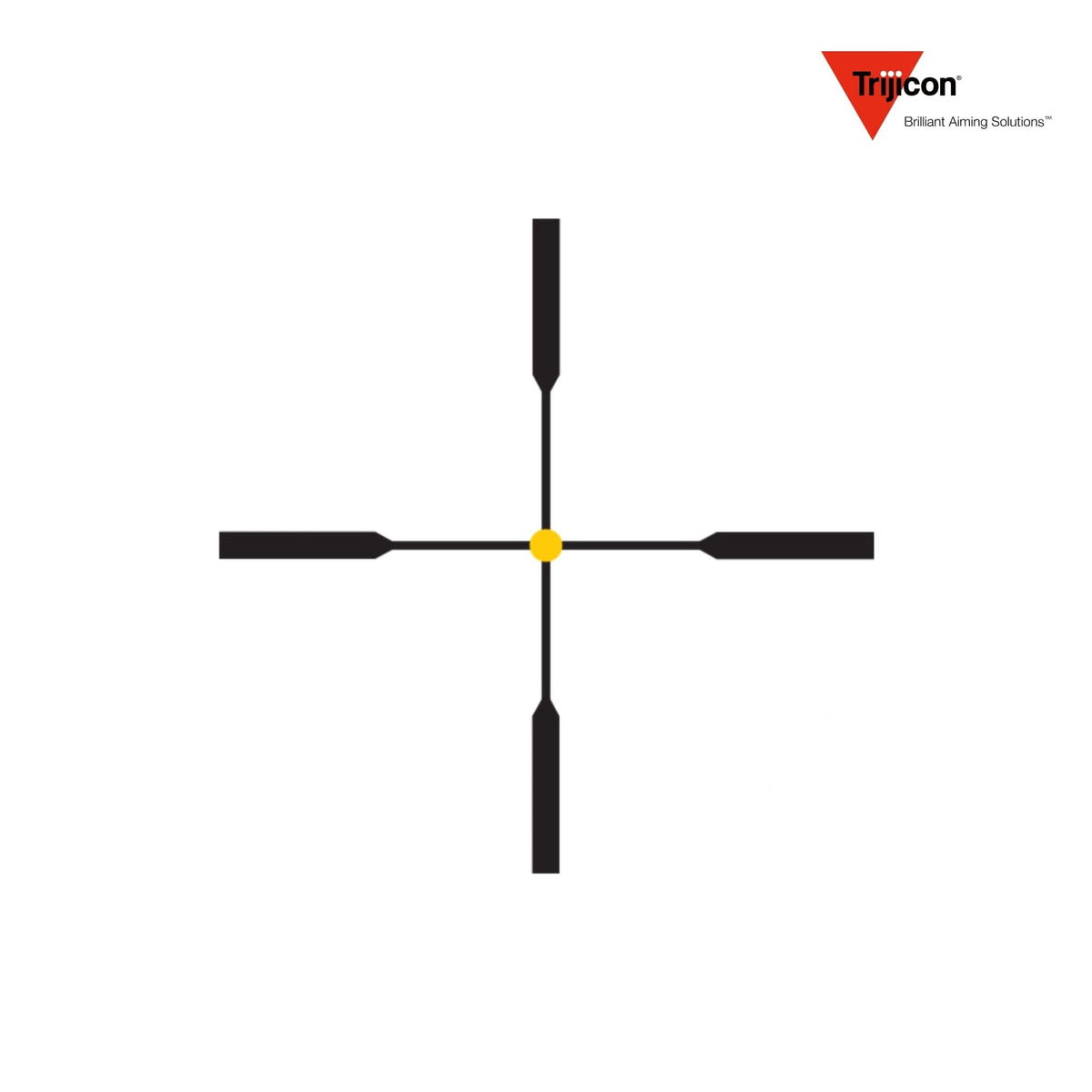 Trijicon AccuPoint 2.5-10x56 SFP Riflescope Standard Duplex w/ Amber Dot Reticle – TR22-1 Rifle Scope Trijicon