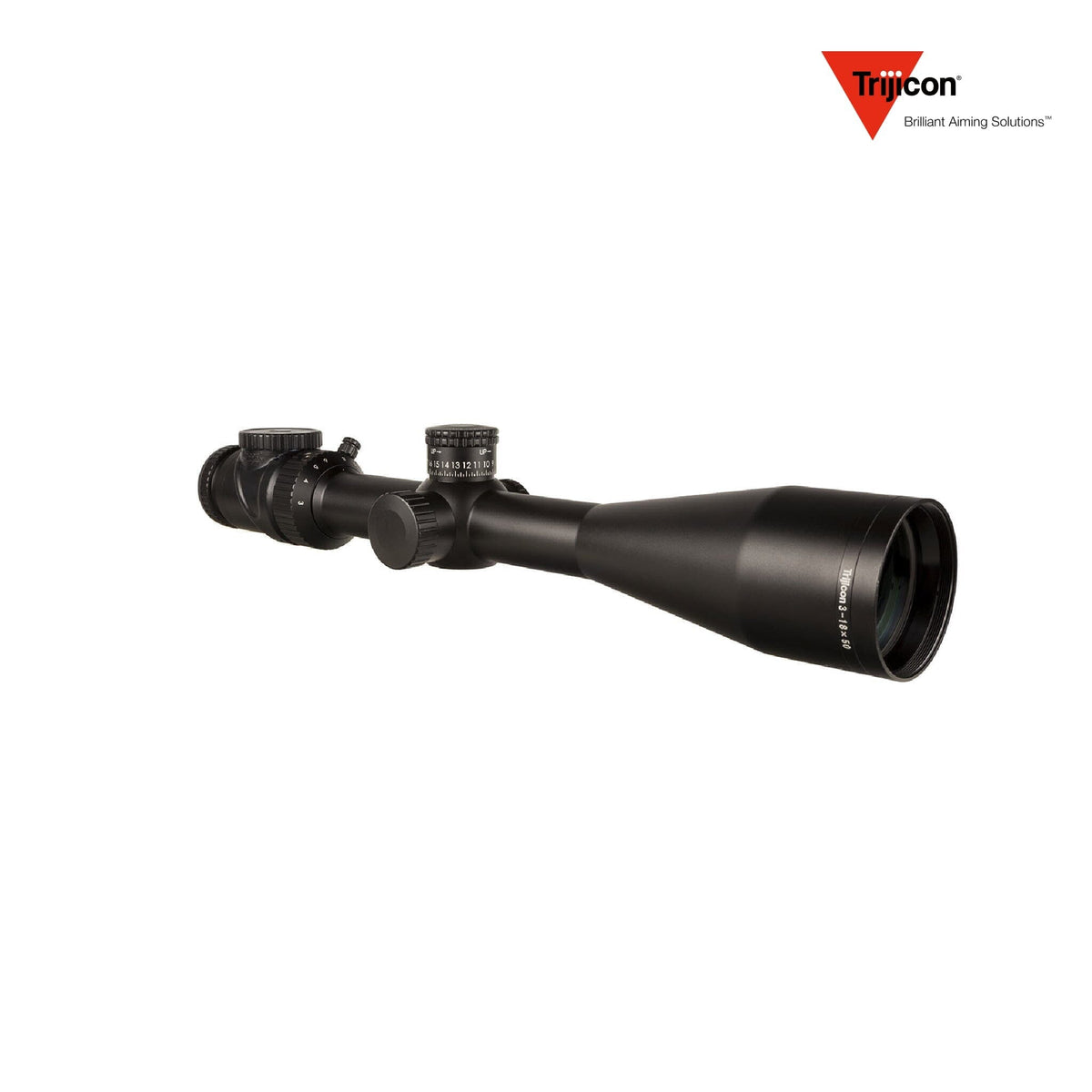 Trijicon AccuPoint 3-18x50 Riflescope MOA Ranging Crosshair with Green Dot Reticle Rifle Scope Trijicon 