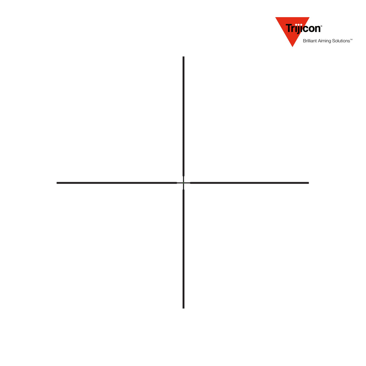 Trijicon AccuPoint 5-20x50 rifle scope standard duplex crosshair reticle with a green dot