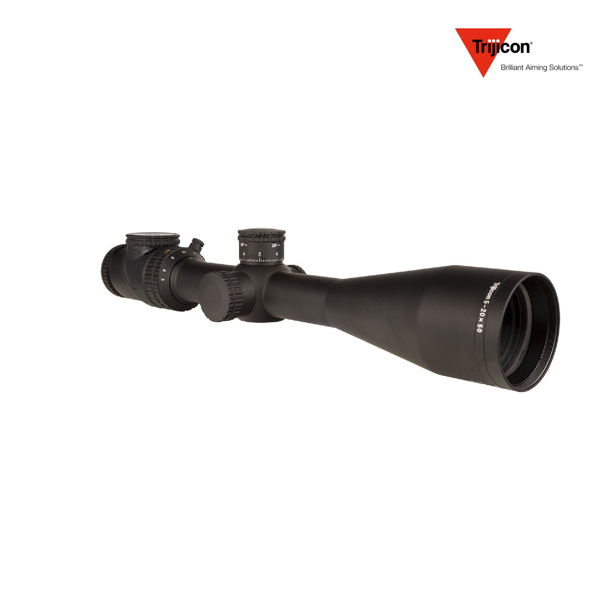 Trijicon AccuPoint 5-20x50 rifle scope with fibre optic and tritium reticle illumination