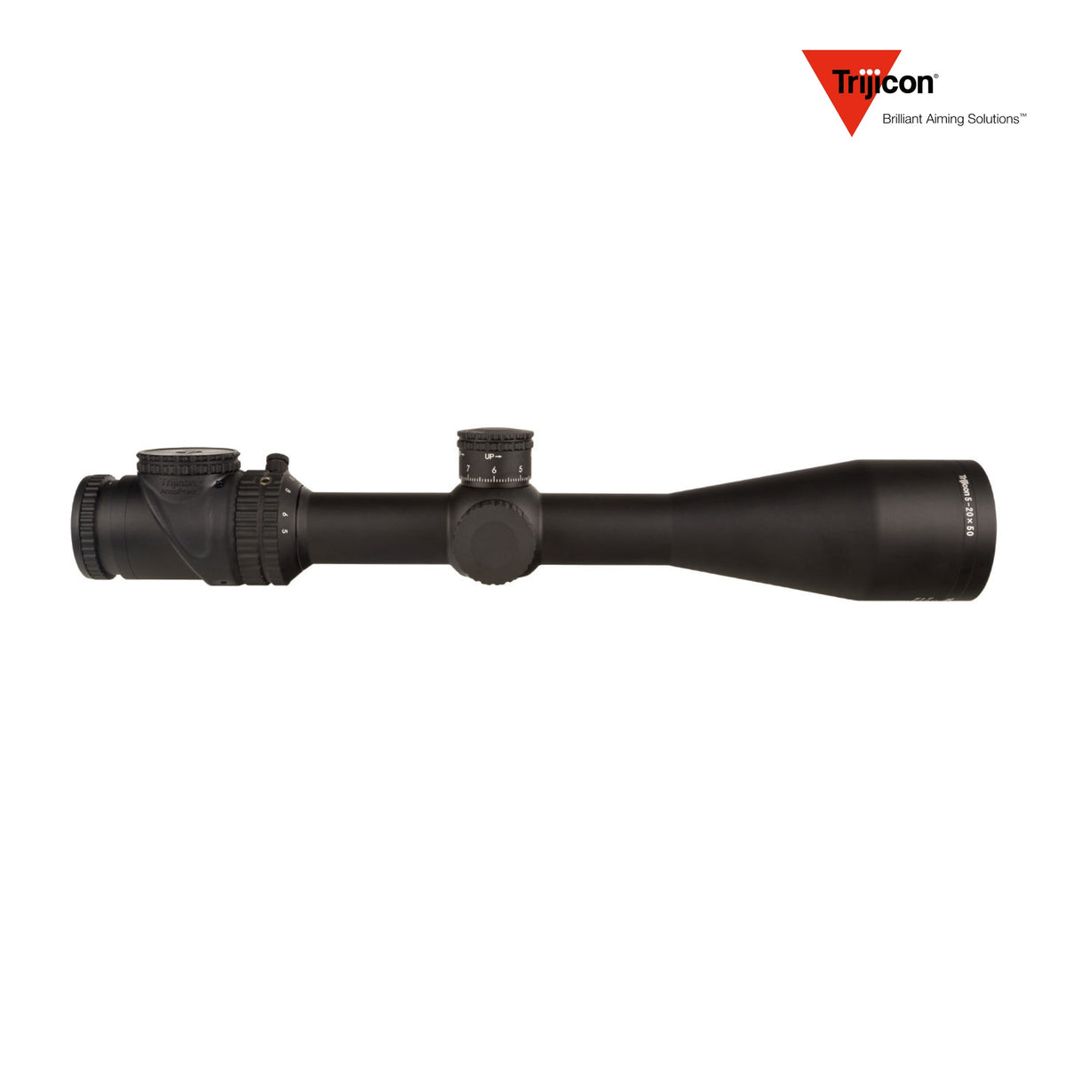 Trijicon AccuPoint 5-20x50 rifle scope with a 30mm main tube