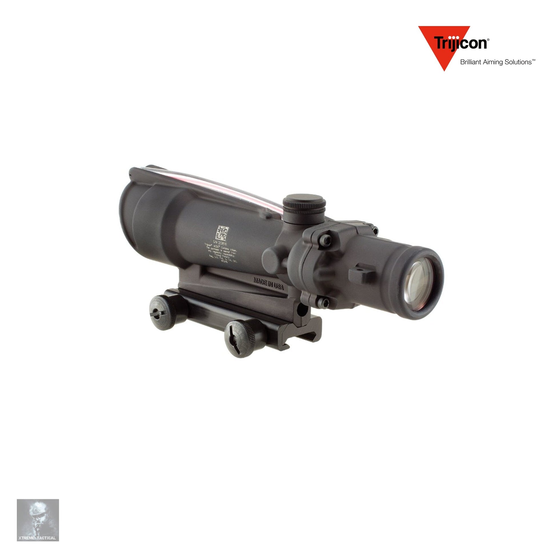 Trijicon ACOG 3.5x35 BAC Rifle Scope .308/7.62 BDC Red Crosshair Reticle - Xtreme Tactical