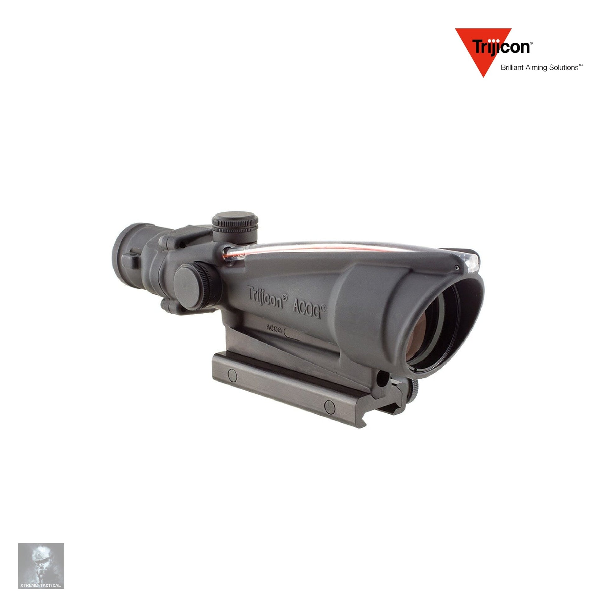 Trijicon ACOG 3.5x35 BAC Rifle Scope .308/7.62 BDC Red Crosshair Reticle - Xtreme Tactical